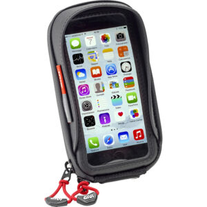 Support smartphone GIVI S956B avec fixation guidon et housse anti-pluie