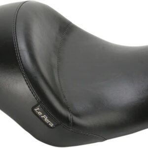 Selle Le Pera Aviator solo en vinyle noir lisse pour Sportster