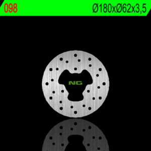Disque de frein NG BRAKES fixe, rond, avec perçages de fixation