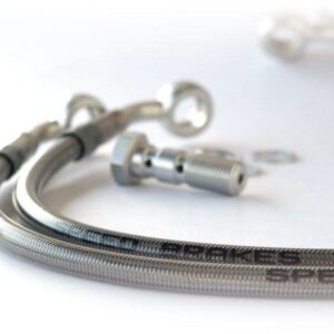 Kit durite de frein Tecnium SPEEDBRAKES avec tresse inox et raccords aluminium