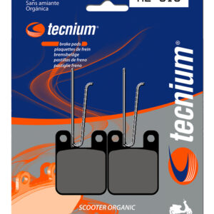 Plaquettes de frein Tecnium ME319 organiques pour scooter, référence de remplacement