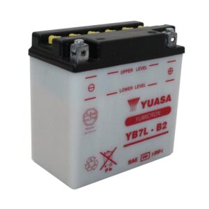 Batterie Yuasa YB7L-B2 12 V 8 Ah annoncée pour maxiscooter