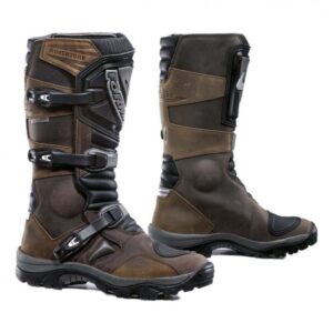 Bottes Forma ADVENTURE marron en cuir avec boucles réglables