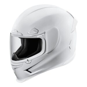 Casque intégral Icon Airframe Pro blanc avec écran traité anti-buée