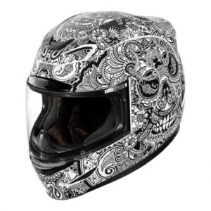 Casque intégral Icon Airmada Chantilly blanc avec écran traité anti-buée