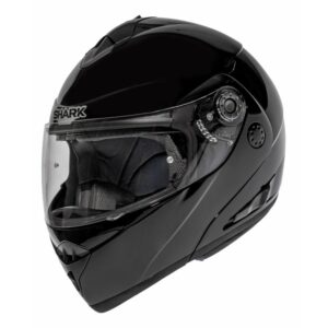 Casque modulable Shark Openline Pinlock Prime noir à mentonnière pivotante