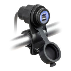 Le chargeur double USB MAXXE intègre deux prises et un fusible