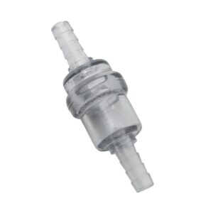 Filtre à essence Axwin en plastique prévu pour durites de 5 mm