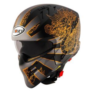 Casque modulable Suomy ARMOR DRAGON MATT à mentonnière amovible