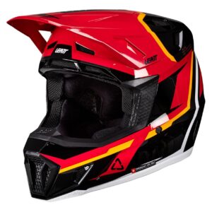 Casque cross Leatt 7.5 avec masque 4.5 fourni et visière détachable