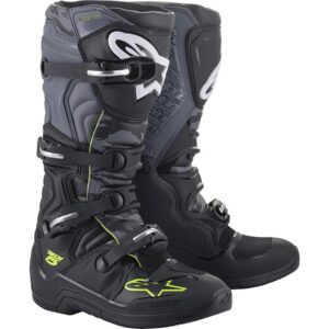 Bottes cross ALPINESTARS TECH 5 avec protections en TPU et boucles micrométriques