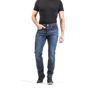 Pantalon moto IXON WAYNE en Cordura® Denim avec coupe droite et protections