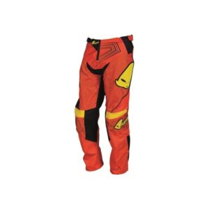 Pantalon cross enfant UFO Iconic orange et jaune, taille 8-9 ans