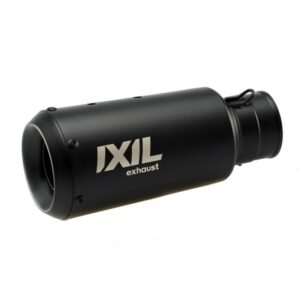 Silencieux Ixil Race Xtrem noir avec corps inox et sortie sombre