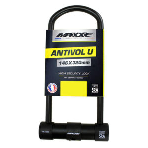 Antivol U MAXXE 146 X 320 avec anse gainée de PVC