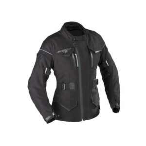 Veste IXON Nevada Hp noire pour femme, modèle textile 3 en 1